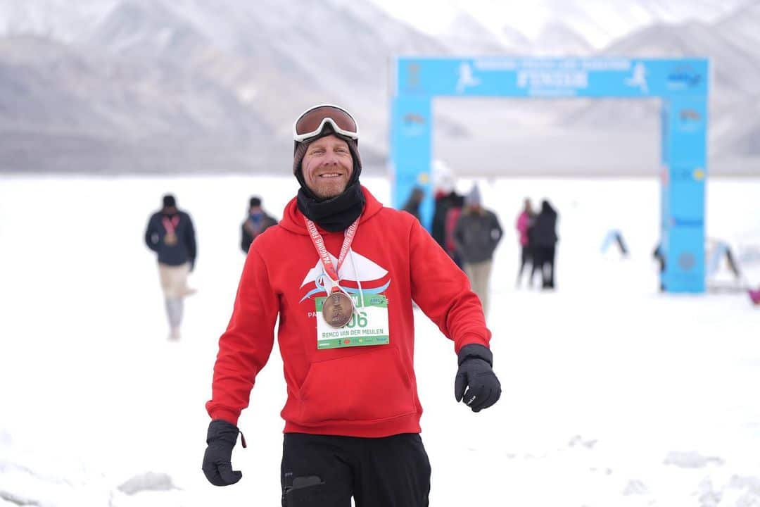 Second Edition of Pangong Frozen Lake Marathon