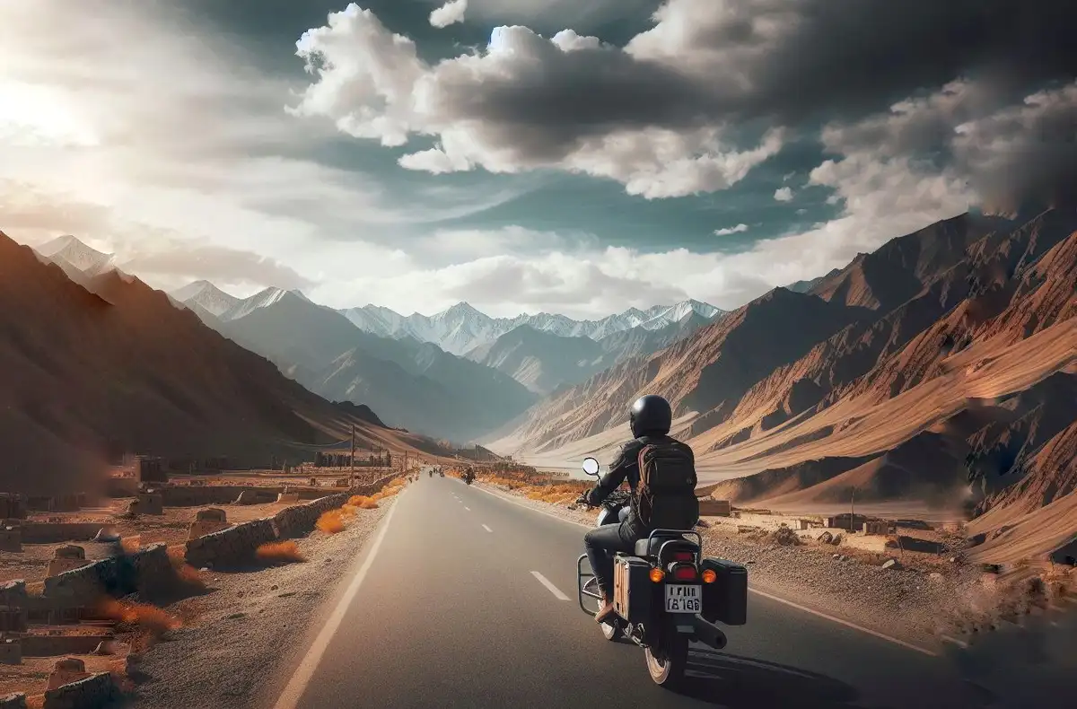 facts about Ladakh, Mountain Biking and Motorbiking in Ladakh